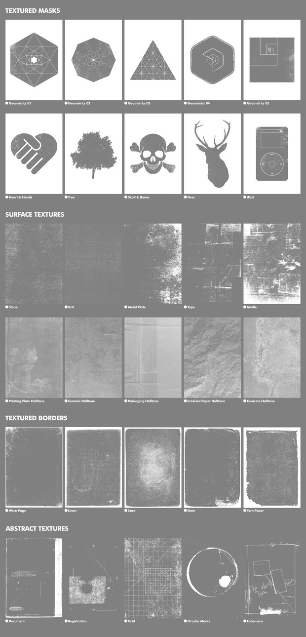 Textures & Image Masks Collection