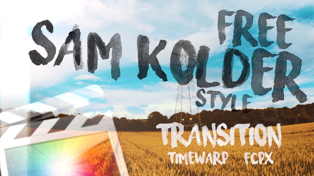 Timewarp Transition for FCP X