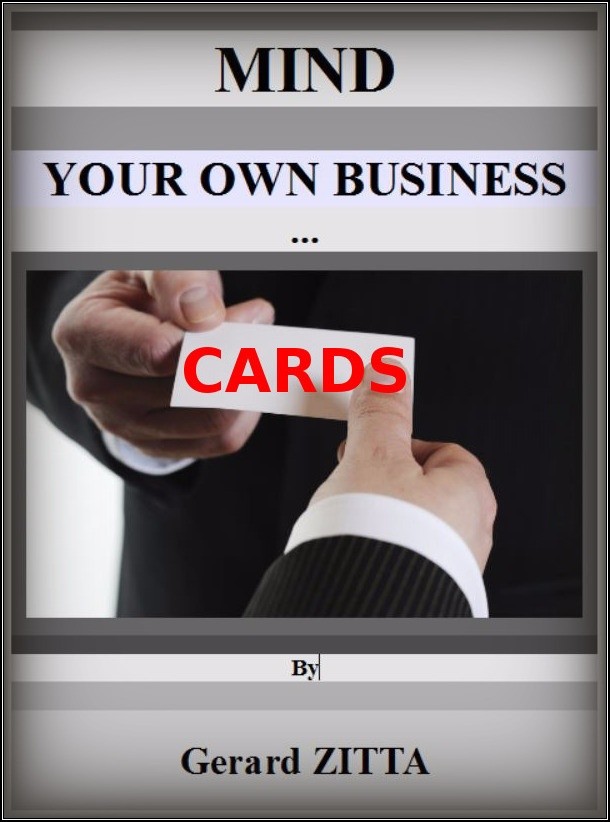 MIND YOUR OWN BUSINESS (CARDS)