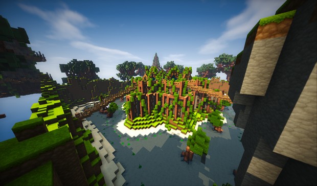 Minecraft | Overgrown Hub