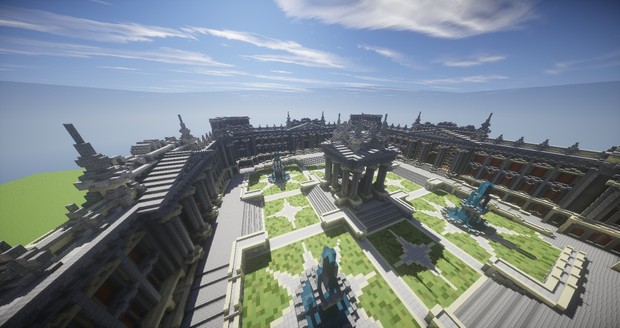 Minecraft | 4 Portal Hub