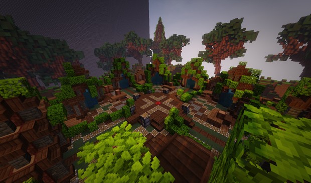 Minecraft | Overgrown Hub