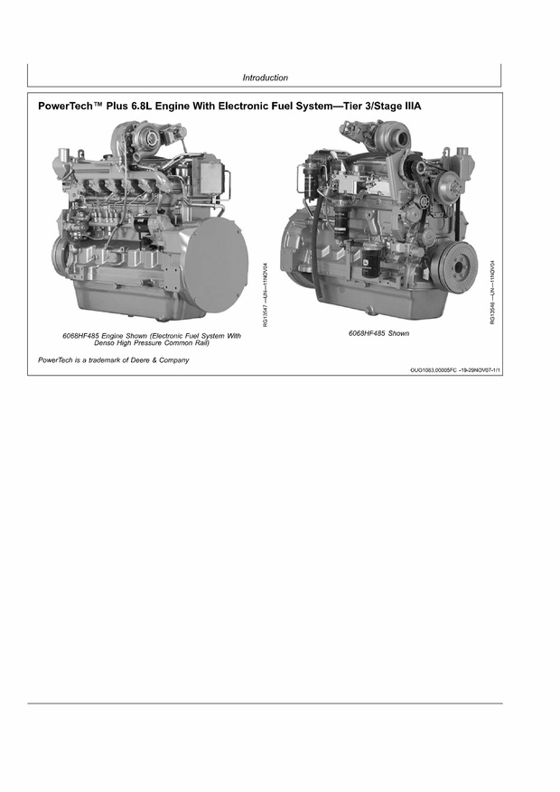 John deere marine engine specs