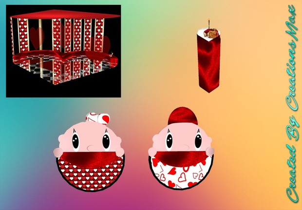 Valentine's Bear Hug Meshes Bundle Catty Only!!!!!!