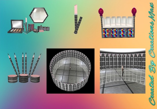 Makeup Bundle Meshes Catty Only!!!!