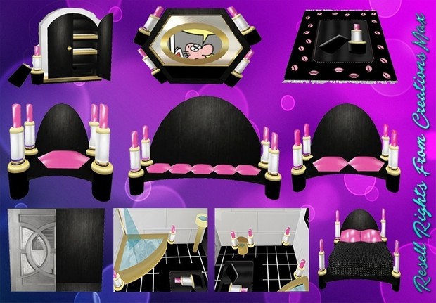 Lipstick Mesh Bundle Catty Only!!!