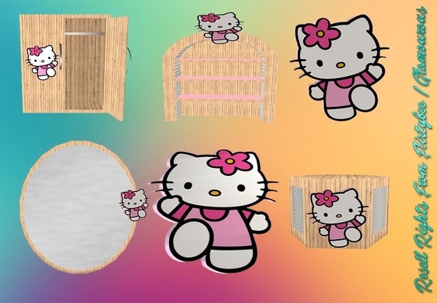 Kids Kitty Furniture Mesh Set Catty Only!!!