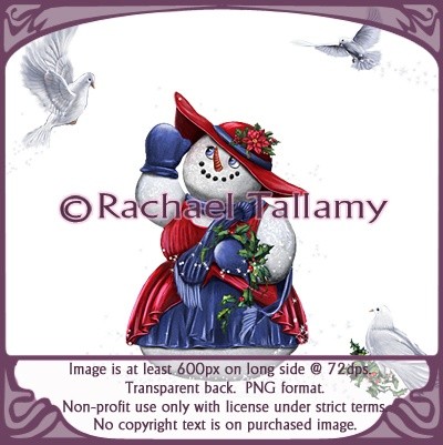 Tidings of Joy--Non-profit only with licensed use from rtallamy.com. Copyright-Rachael Tallamy