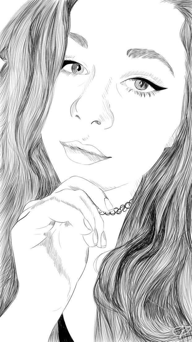 Line Drawing Commission