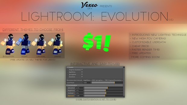 Vexeo's Lightroom: Revolution (v5)
