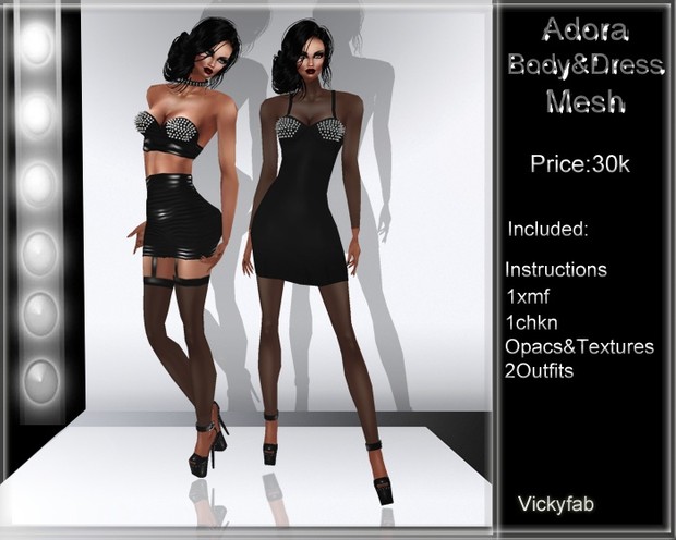 Adora Dress Mesh
