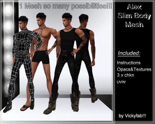 Alex Slim Body Mesh