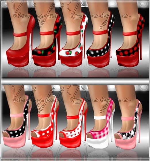 Leela Boots Mesh & Pin Up Texture Bundle 20 textures ( PNG & PSD)