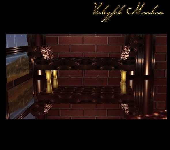 Cosy Lounge Mesh & Refl Mesh = 2 meshes