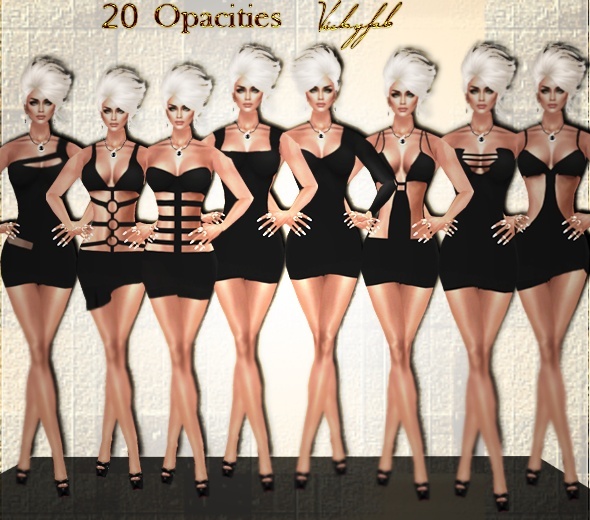 Clothes IMVU opacity maps bundle (20 opacities)