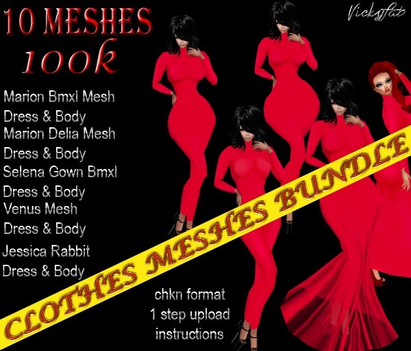 Clothes Meshes Bundle2