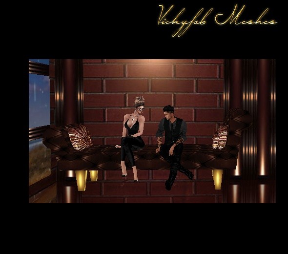 Cosy Lounge Mesh & Refl Mesh = 2 meshes