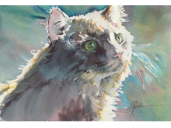 "Light Catcher" Watercolor Painting