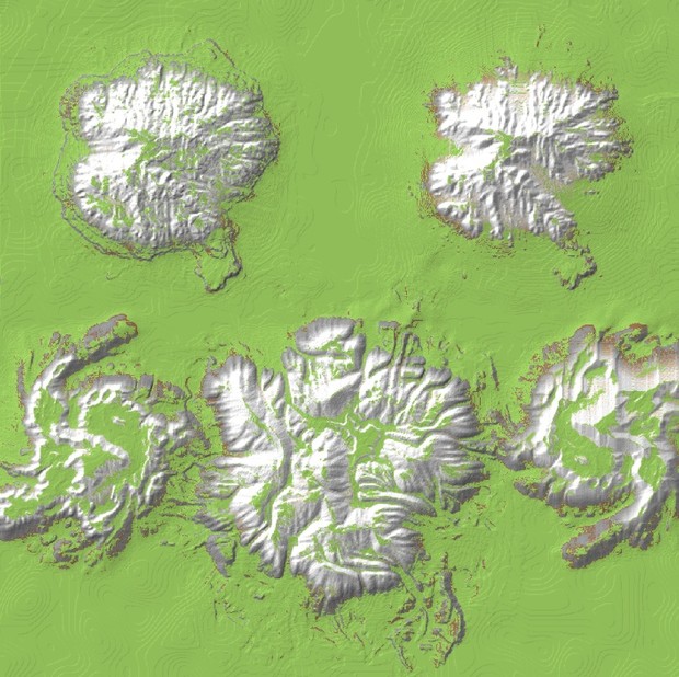 Epic Mountain Brush Pack - For ZBrush, Mudbox, or WorldPainter.