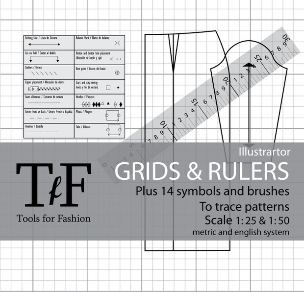 Grids and Rulers to Trace Patterns