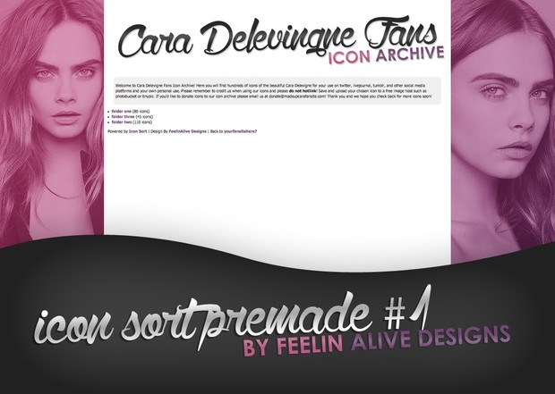 Icon Sort Premade Theme #1