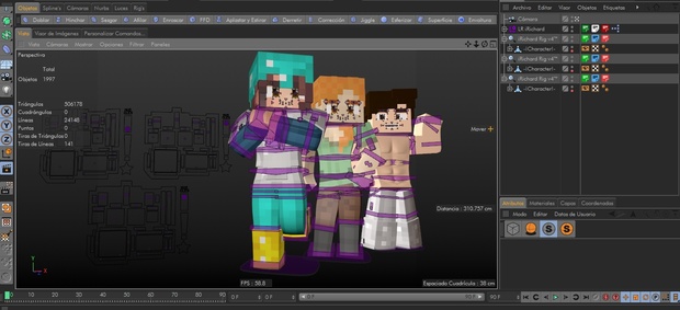(OLD) iRichard Rig v4 | MC C4D Character | @_iRichard_ ™
