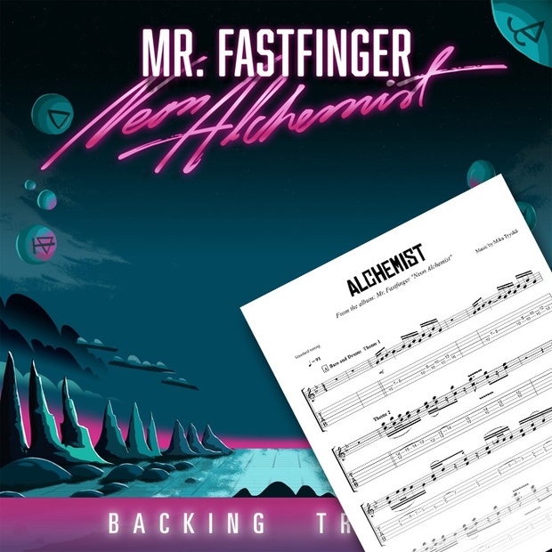 Neon Alchemist - Backing Tracks and Tabs
