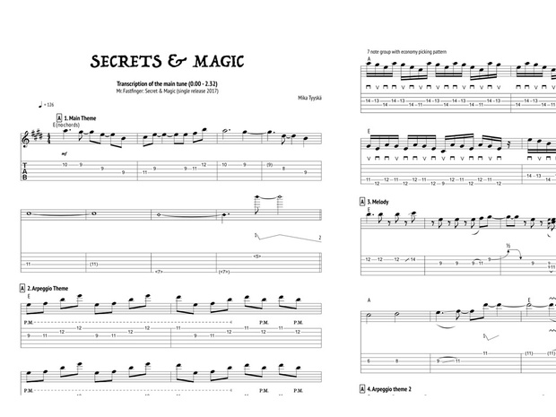 Secrets and Magic Deluxe package (with audio/video/tabs)