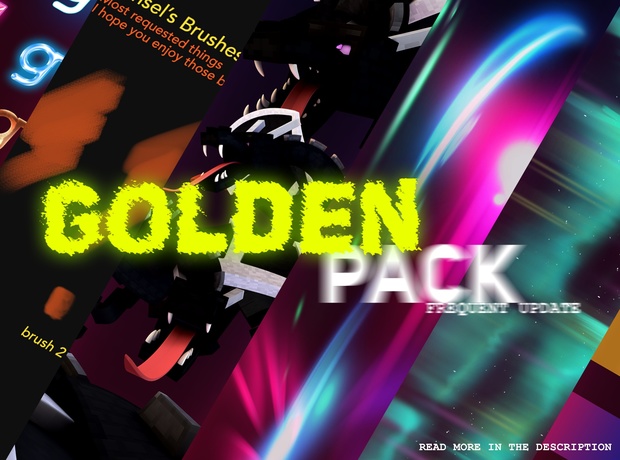 ♥ Golden Graphics pack by Hansel