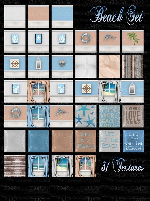 Beach Set Room Texture