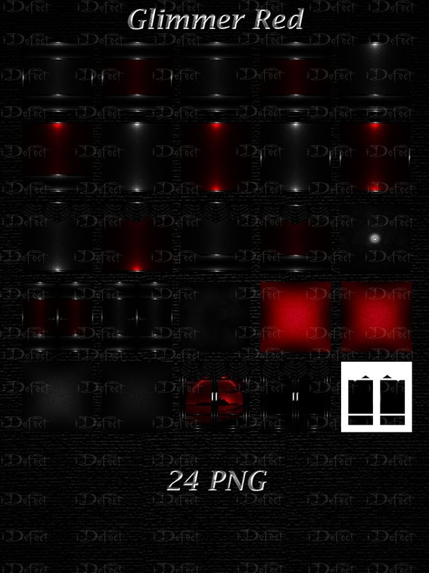 Glimmer Red Room Texture
