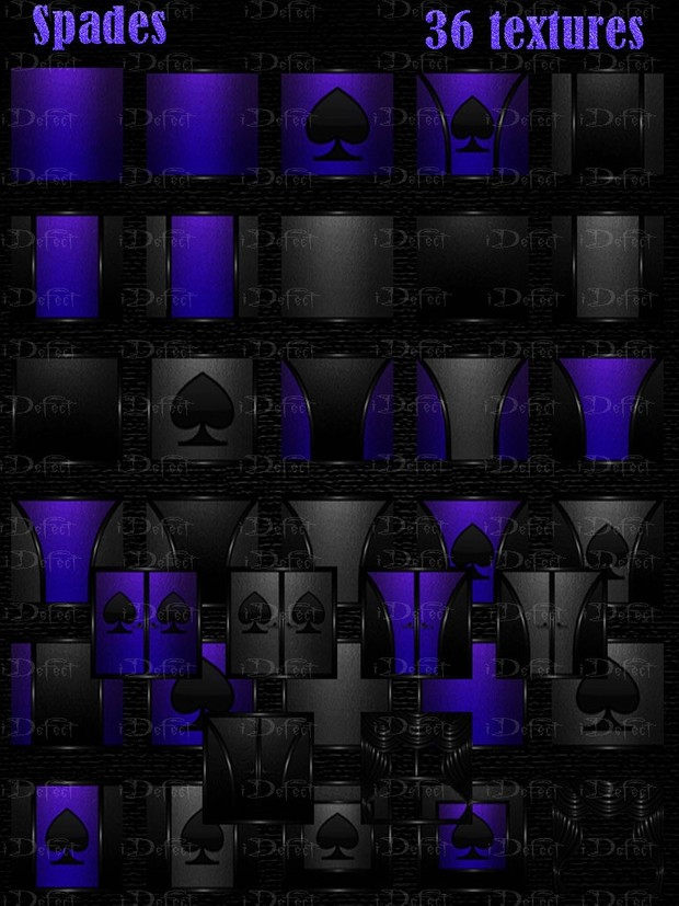 Spades Room Texture
