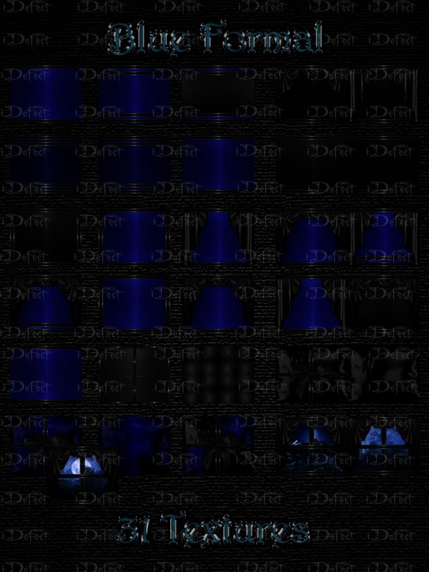 Blue Formal Room Texture