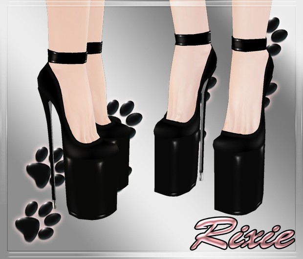 Black Pvc Shoes
