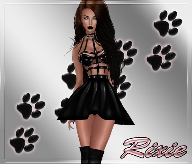 Pvc Chilling Dress
