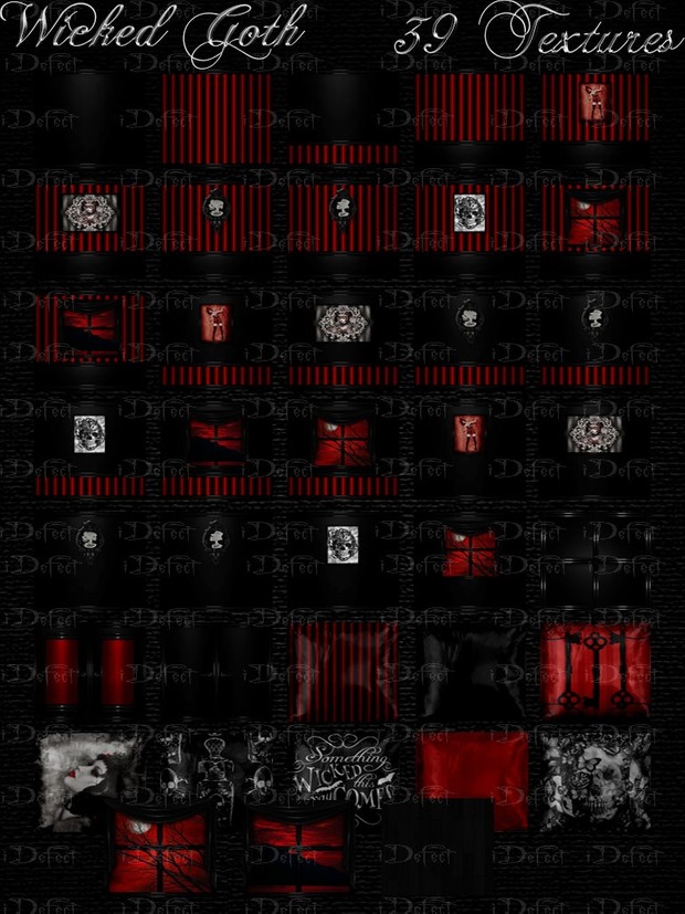 Wicked Goth Room Texture