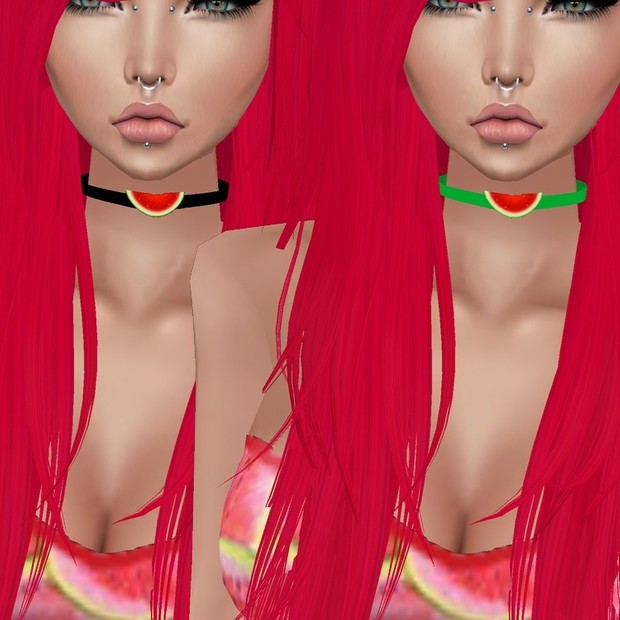 WaterMelon Choker - W/Resell Rights / PSD & PNG.