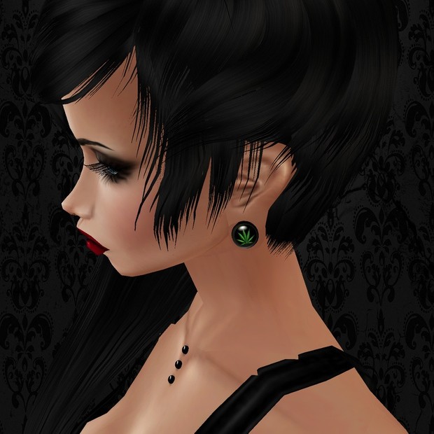 Female Small Weed EarPlugs - W/Resell Rights