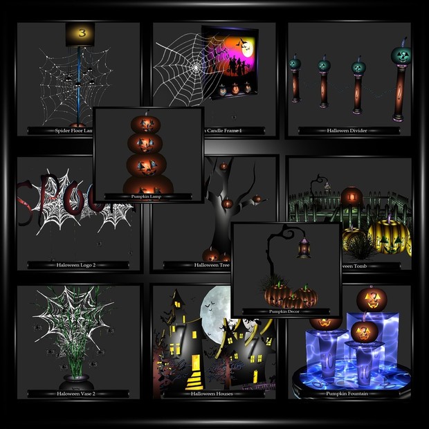 60 Halloween Mesh Pack!