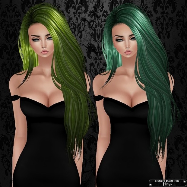 Big Hair Pack / Candy Coated Hair Pack / PSD & PNG.