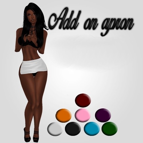 Ad On Apron / PSD & PNG.