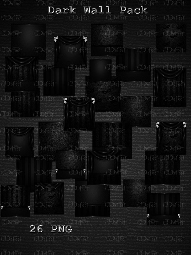 Dark Wall Pack Room Texture