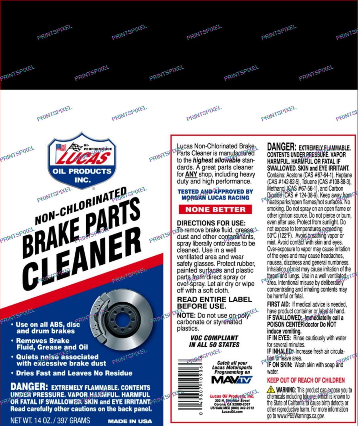 Brake Parts Cleaner Label Download Files JPG PNG SVG P PrintsPixel
