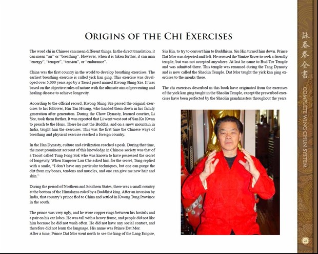 COMPLETE WING CHUN SYSTEM by William Cheung