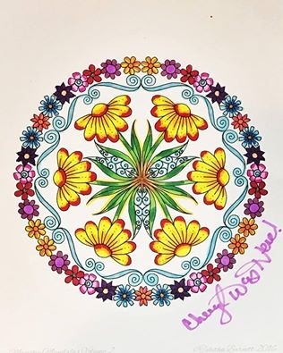 Floral Mandalas Coloring Pages (10 mandalas PDF)