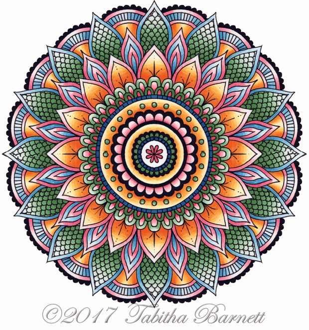 Detailed Floral Mandalas Coloring Pack (10 *NEW* pages) PDF