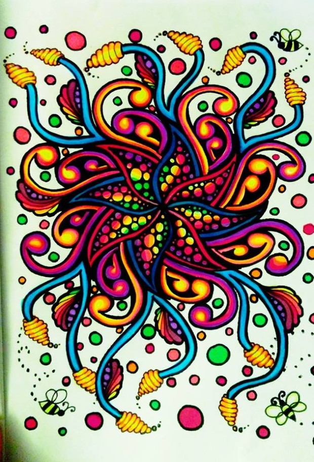 Tangled Dreams Coloring Book for Adults PDF