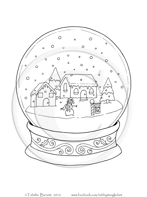 Whimsical Christmas Adult Coloring BOOK PDF
