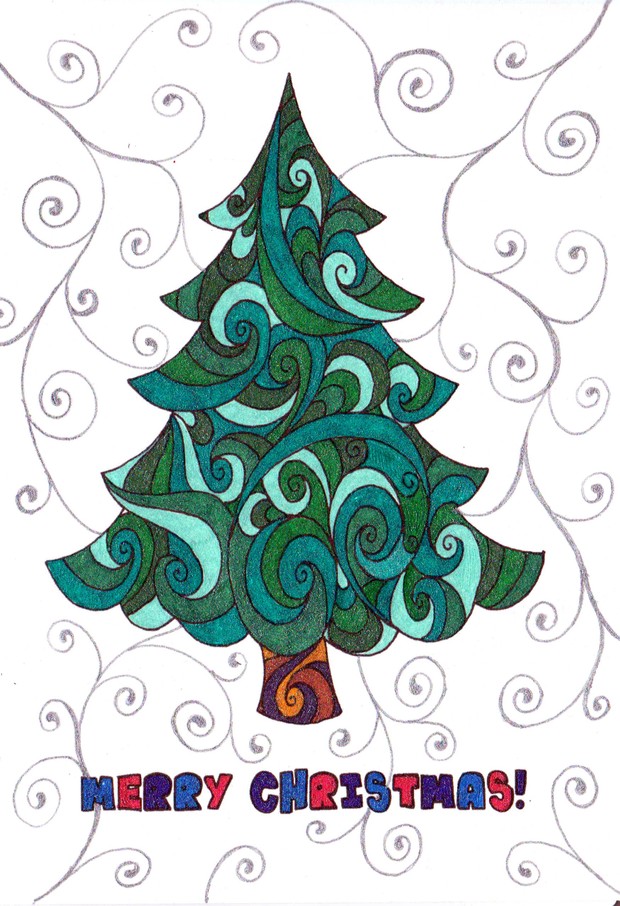 Whimsical Christmas Adult Coloring BOOK PDF