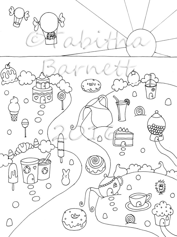 Candy Cove Coloring Pack #2 PDF